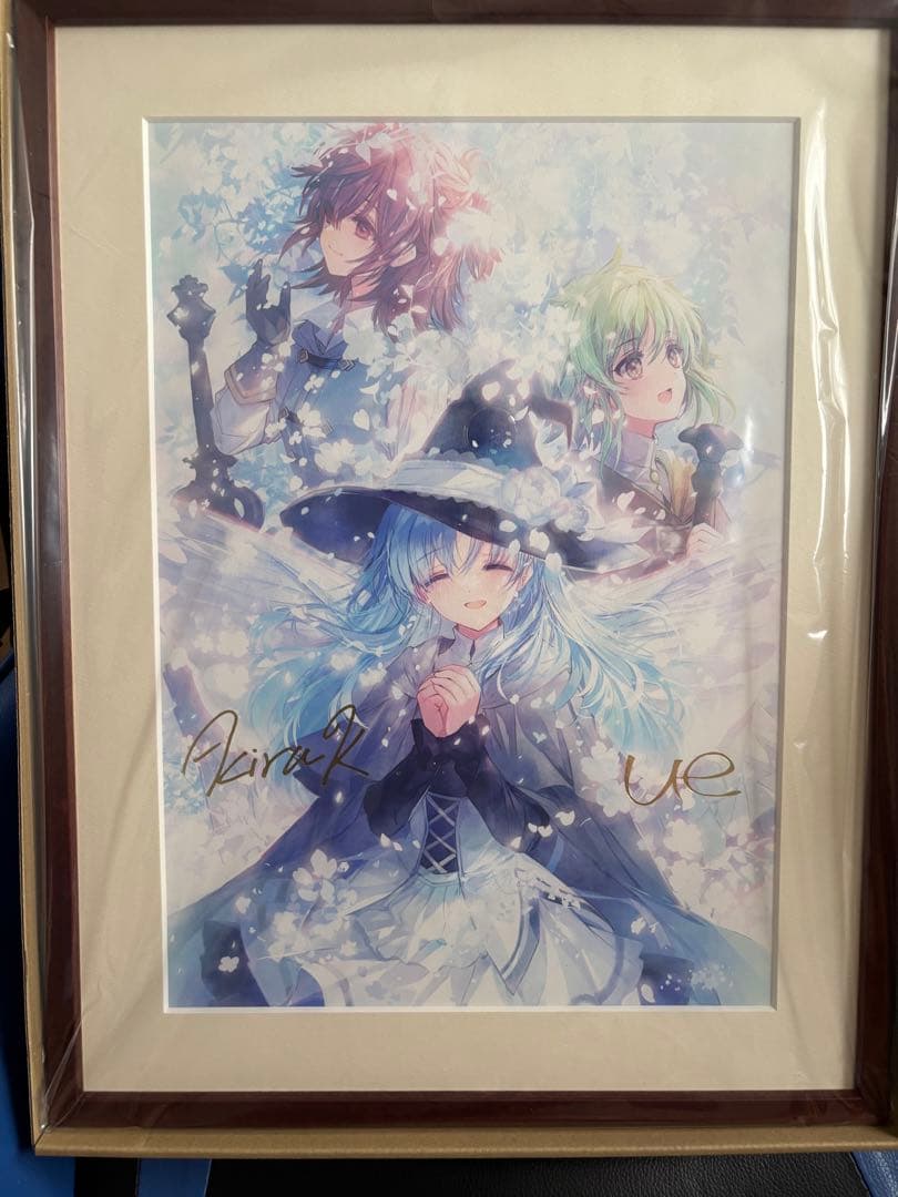 終末なにしてますか？　 複製サイン入りミストグラフ この素晴らしい世界に祝福を！』完結記念 複製サイン入りミストグラフ