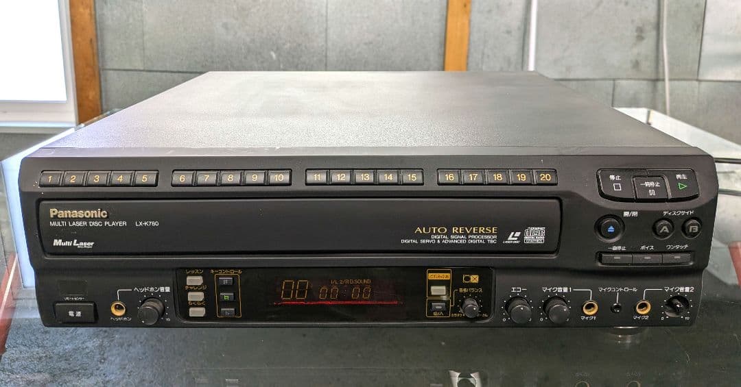 Panasonic パナソニック LX-K780 レーザーディスクプレーヤー - メルカリ