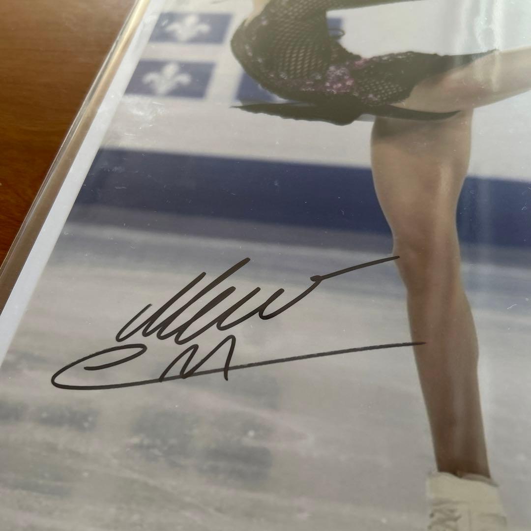 メダリスト エフゲニア・メドベージェワ 直筆サインフォト フィギュア