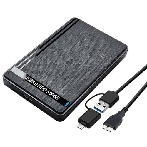 BIGBIGER 500G USB3.0 Type C HDD 2in1外付けm Amazon | BIGBIGER 500G USB3.0 Type C HDD 2in1外付け ハードディスク