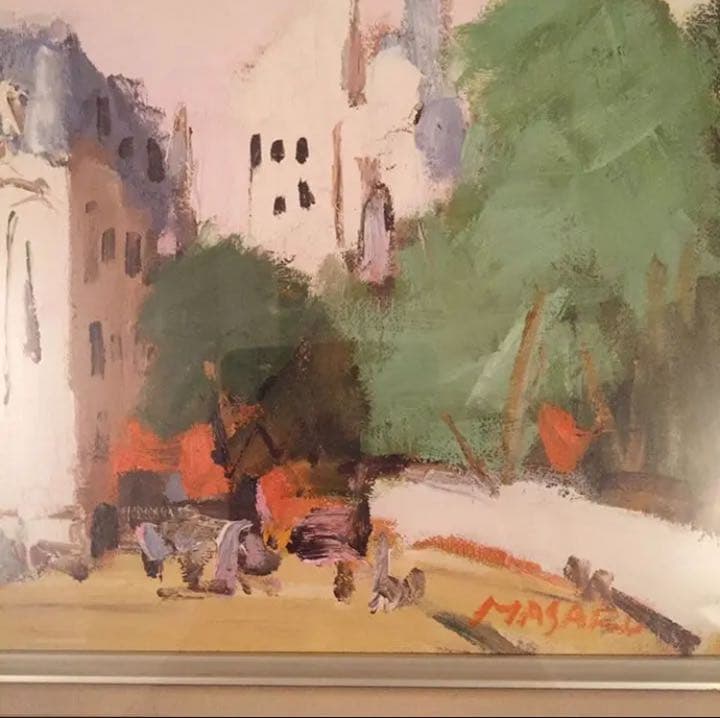 中村 勝 （油彩画）【パリ】 - メルカリ