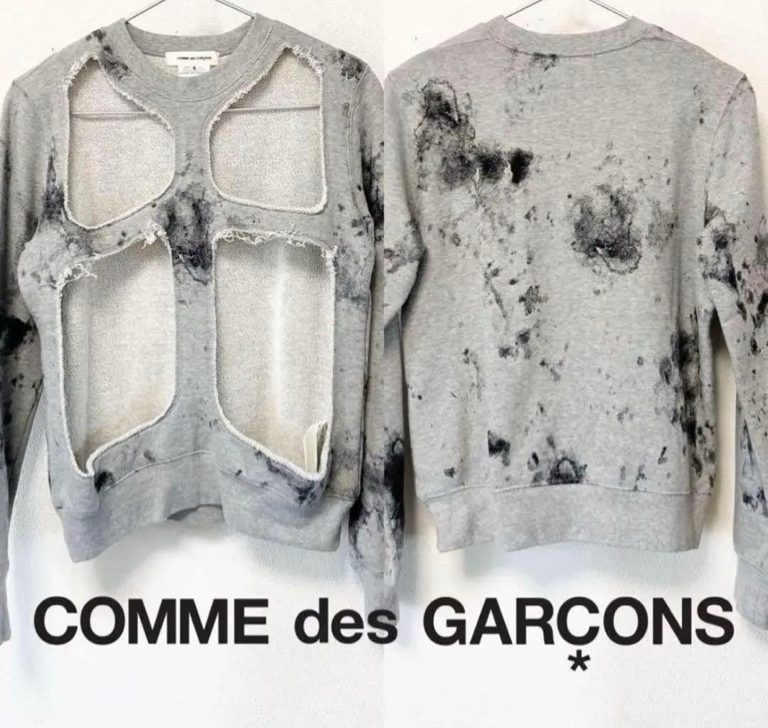 【美品】コムデギャルソン　変形トレーナー 中古・古着通販】COMME des GARCONS (コムデギャルソン) 変形ニット