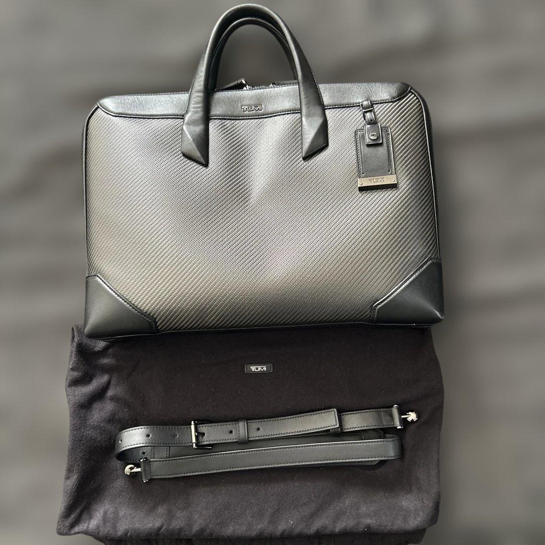 TUMI CFX CARBON FSLIM BRIEF トゥミ カーボン バッグ - メルカリ