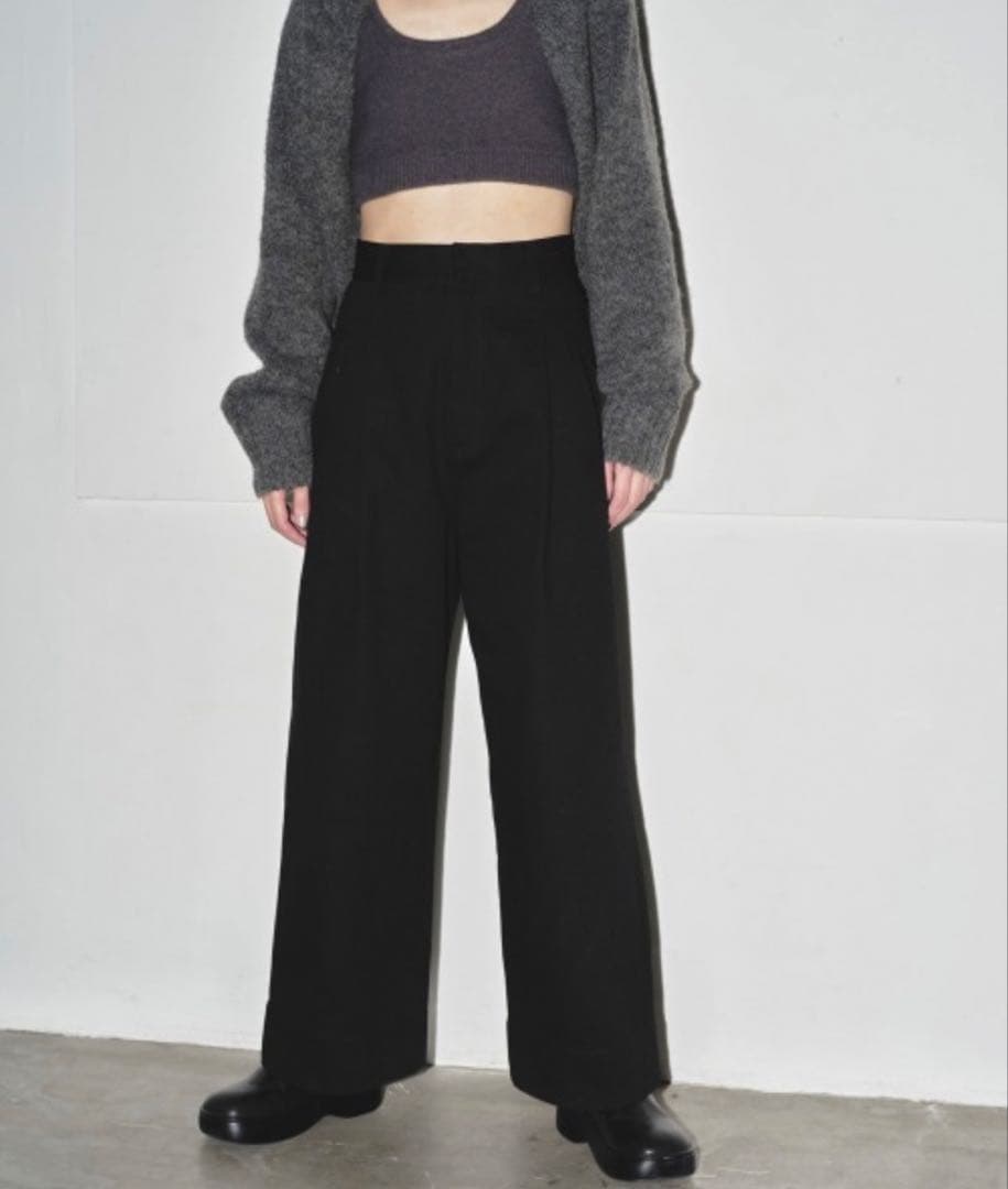 パンツ todayful Wide Twill Trousers TODAYFUL】 Twill Wide Trousers | selectshop kus
