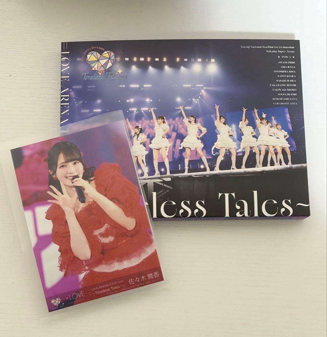 イコラブ　ARENA TOUR 2025 初回生産限定盤　佐々木舞香ライブ生写真 2025年11月1日 ＝LOVE 8th ANNIVERSARY PREMIUM TOUR@LaLa arena TOKYO