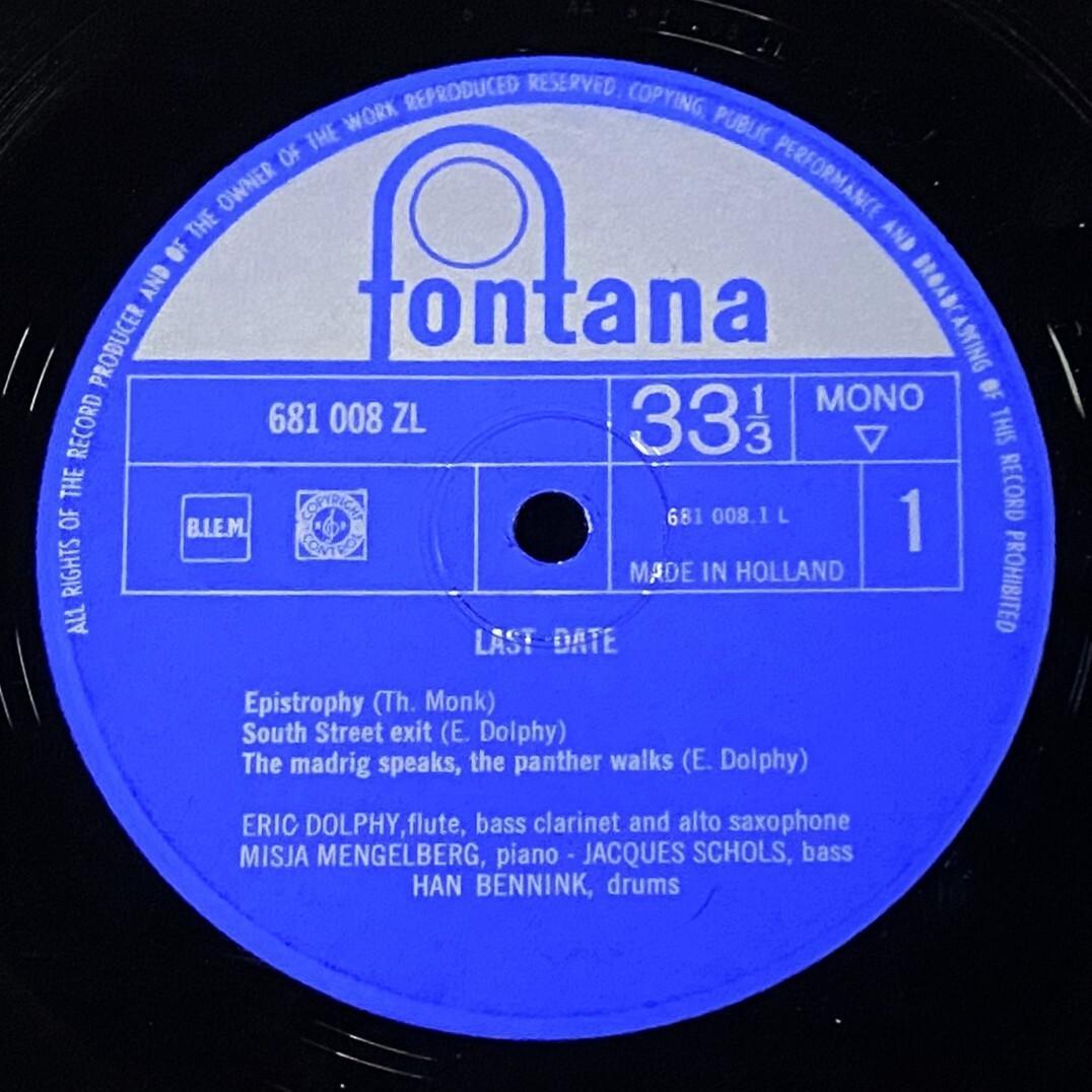 ☆超激レア！名盤【オランダ・オリジナル/MONO/深溝DG】エリック