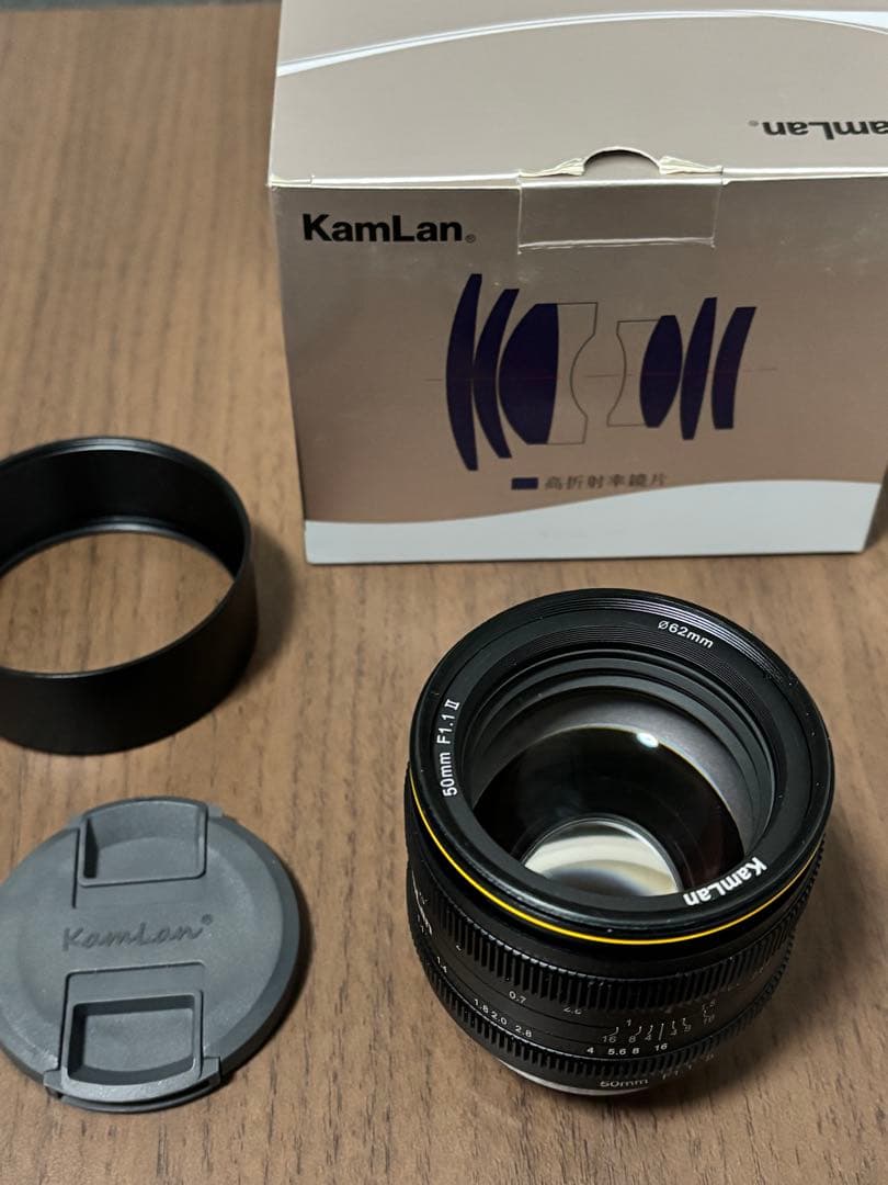 Xマウント　KamLan 50mm F1.1 II レンズ KamLan 50mm F1.1 II｜KamLan