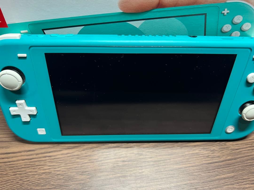 Nintendo Switch Lite ターコイズ 本体のみ 箱・オマケ付き - メルカリ