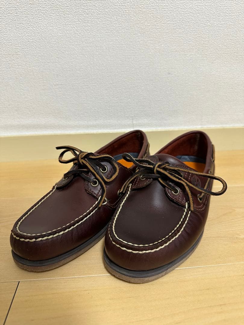 Timberland クラシック　2eye ボートシューズ　デッキ 定番】クラシック ツーアイ(2eye) ボートシューズ メンズ