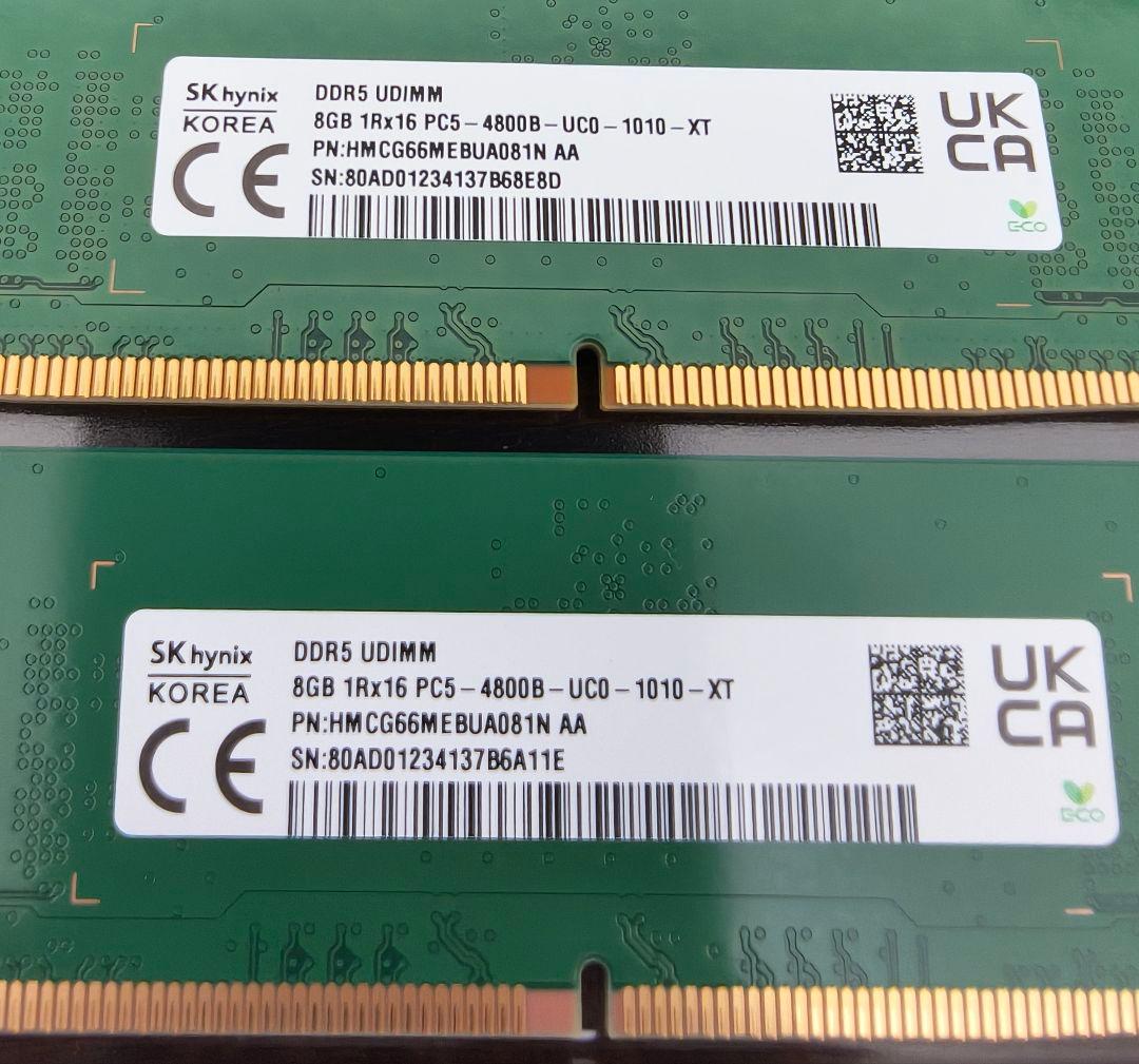 SK hynix DDR5 8GB×2 メモリ DDR5-4800 合計16gb s-l400.jpg