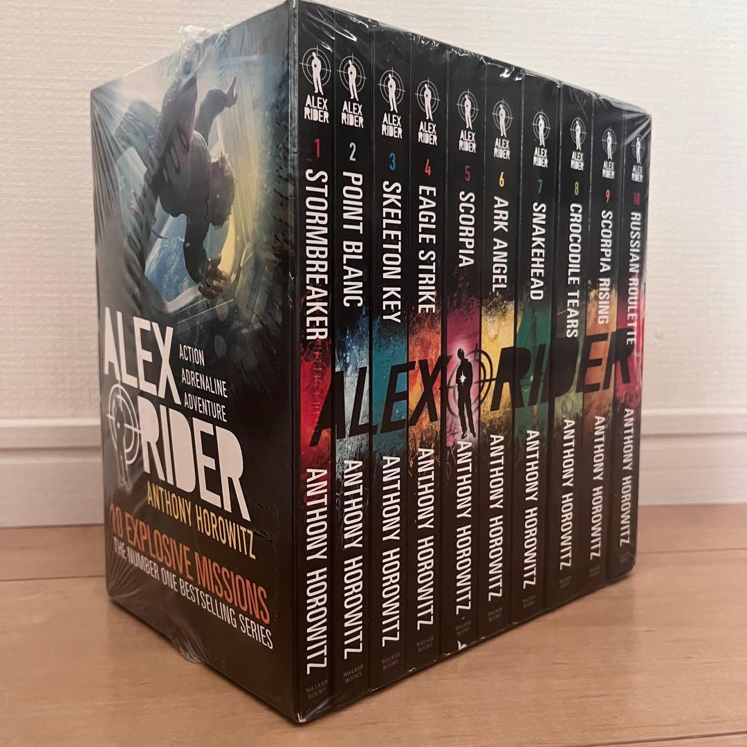 Alex Rider アレックス ライダー 洋書 10冊　正規品　セット Amazon.com: Alex Rider 10 Books Box Set Complete Collection By