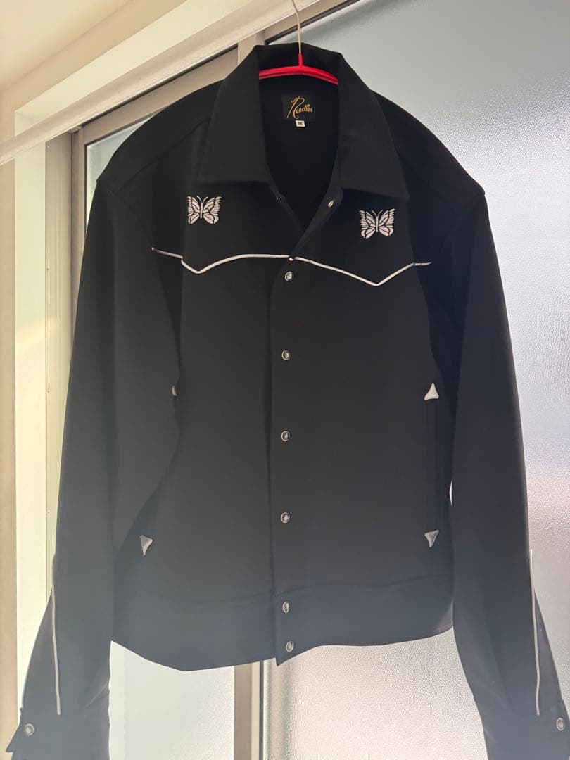 専用　Needles ナイロンジャケット M Needles〉 Engineer Jacket - C/N Sateen Color / Olive , Black