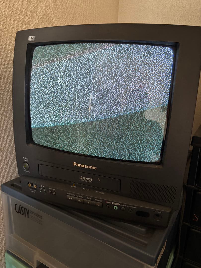 Panasonic 97年式 テレビ ビデオ TH-14ZV10 ジャンク - メルカリ