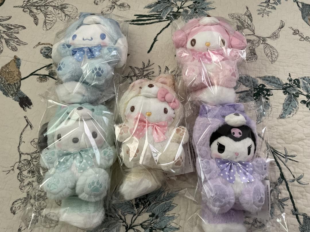 サンリオ 北海道限定 ぬいぐるみ 5種セット 2024年 キタキツネ