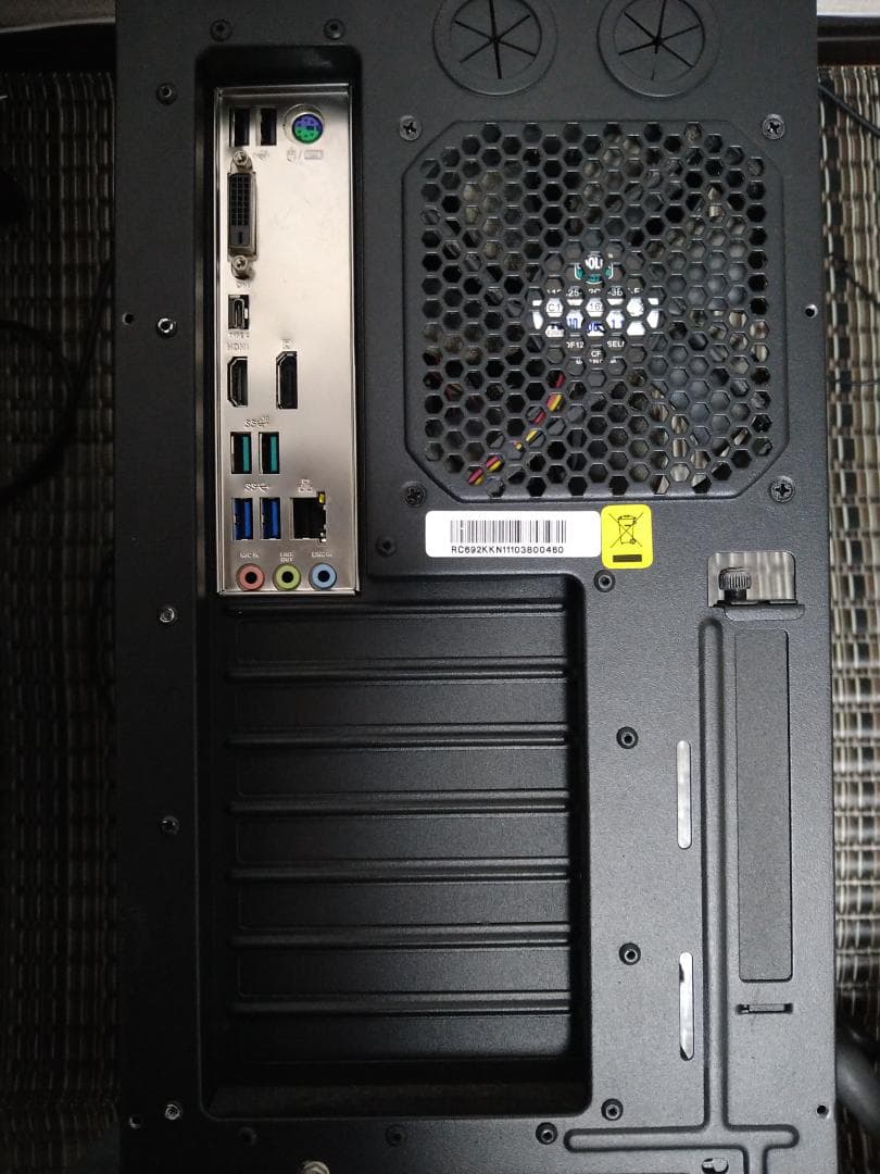 Windows10 第7世代 Intel Core i5 3.4GHz モニタ無