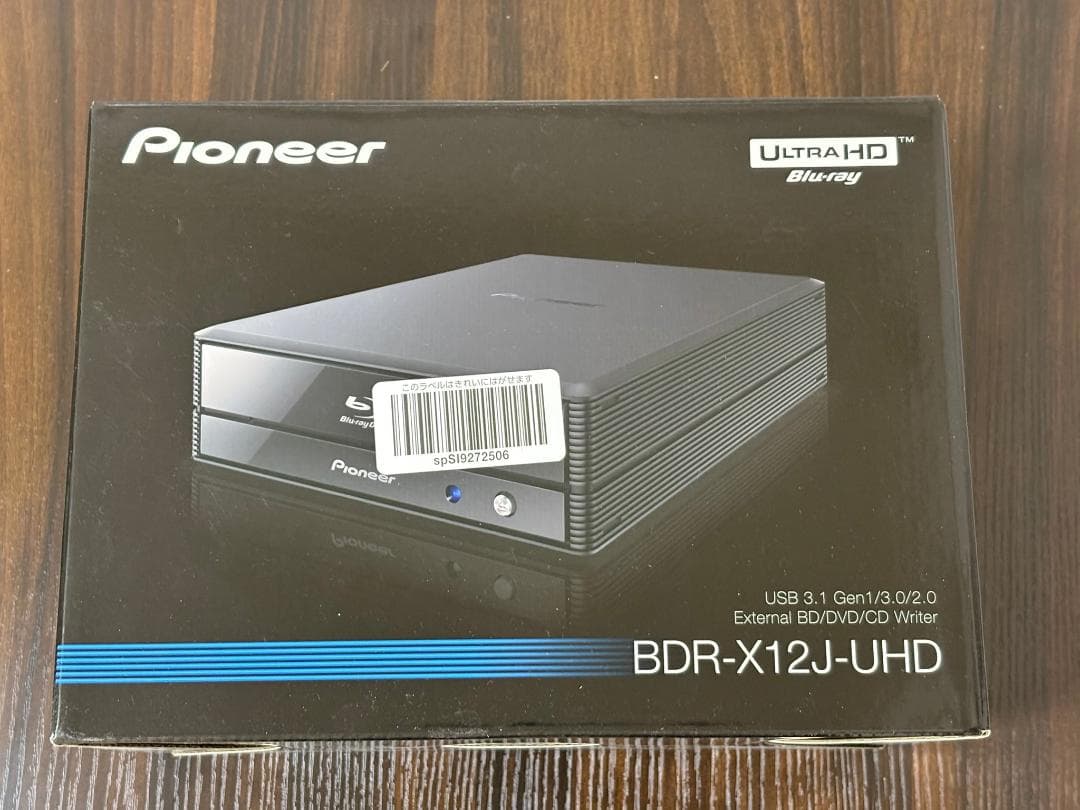 Pioneer BDR-X12J-UHD 外付けBD/DVD/CDライター BDR-X12J-UHD 特長【特長】 | ブルーレイドライブ | PC・スマホ関連