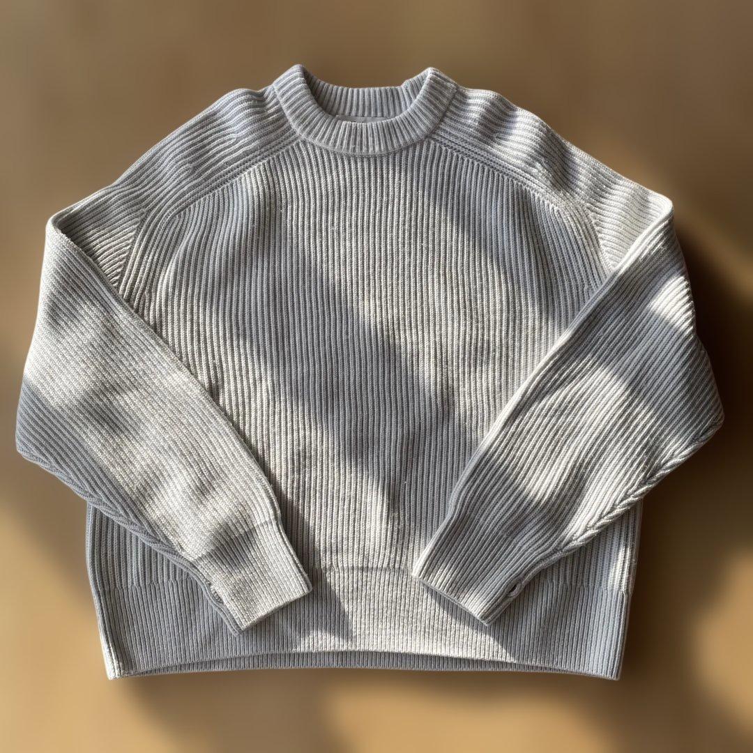 STUDIO NICHOLSON セーター S Scafell Knit in Pewter – Studio Nicholson