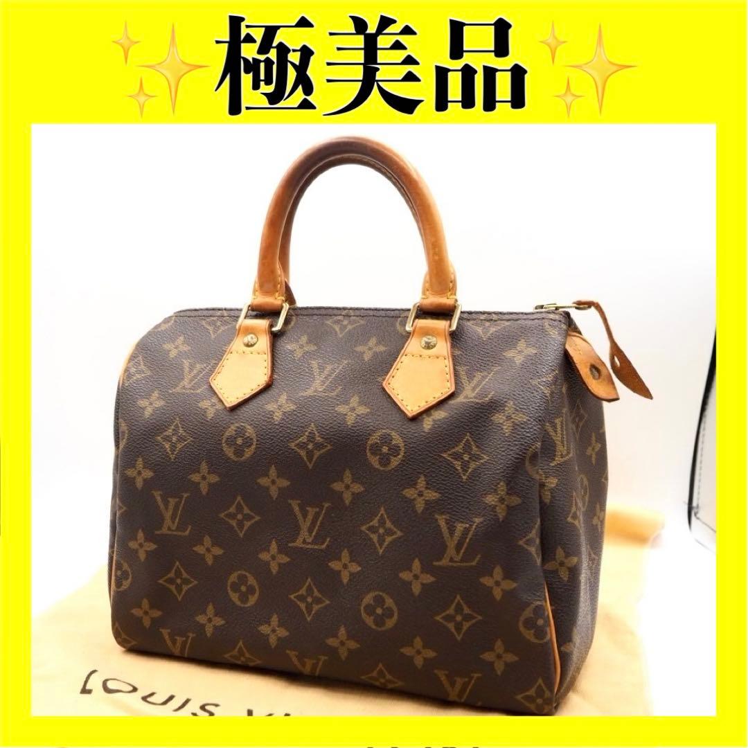 南京錠・鍵】ルイヴィトン スピーディ25 ハンドバッグ モノグラム 正規
