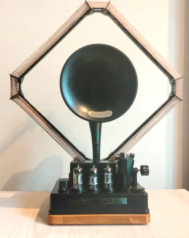 大人の科学 真空管ラジオ 組立 改造 動作品 学研 大人の科学 真空管ラジオキットの改造