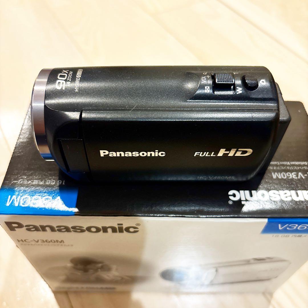 パナソニック HC-V360M フルHD ビデオカメラ - メルカリ
