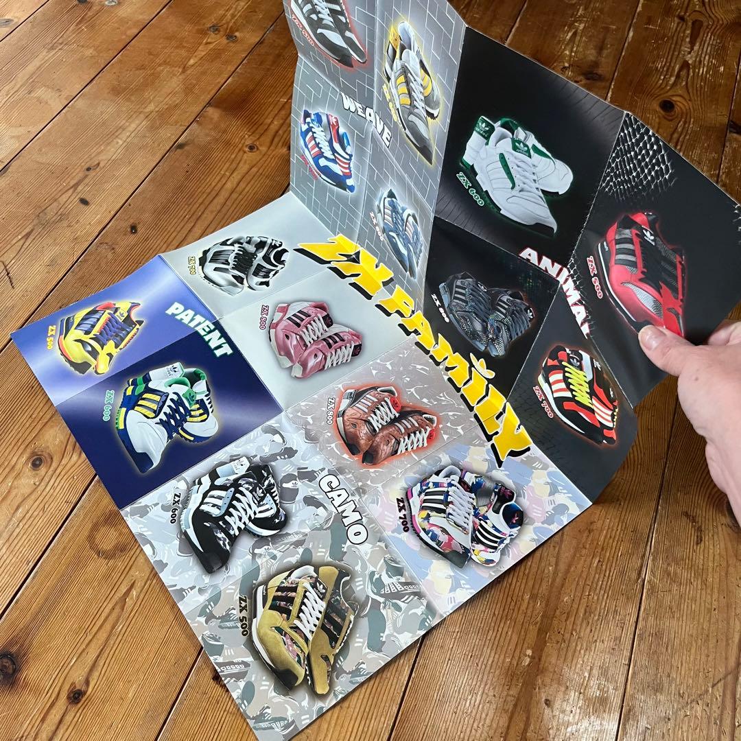 adidas ZX ZX FAMILY ポスター A2 ヴィンテージ - メルカリ