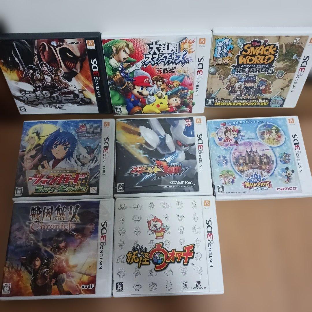 ニンテンドー3DSソフト8枚セット - メルカリ