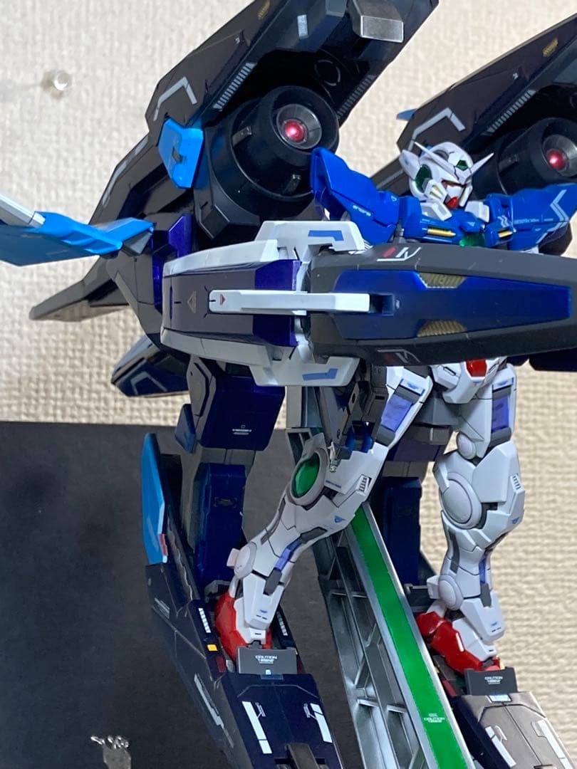HG gnアームズ RGエクシア 完成品 全塗装 - メルカリ