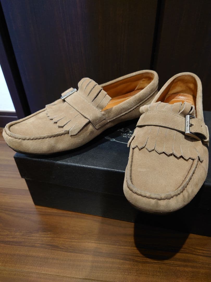 PRADA　ローファー　スエード　美品 プラダのスエードローファー - 男性用 – myCompañero
