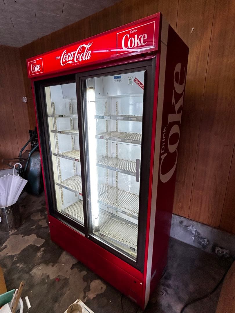 激冷え！コカコーラ 冷蔵庫 ナショナル 当時物 昭和レトロ ma131