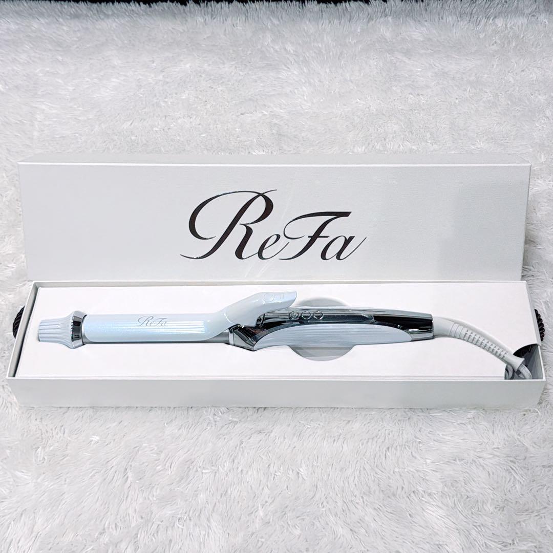 【新品】リファ ReFaカールアイロンプロ 26mm RE-AU-02A リファ カールアイロン プロ 26mm ホワイト Φ26 RE-AU-02A 白 MTG ReFa