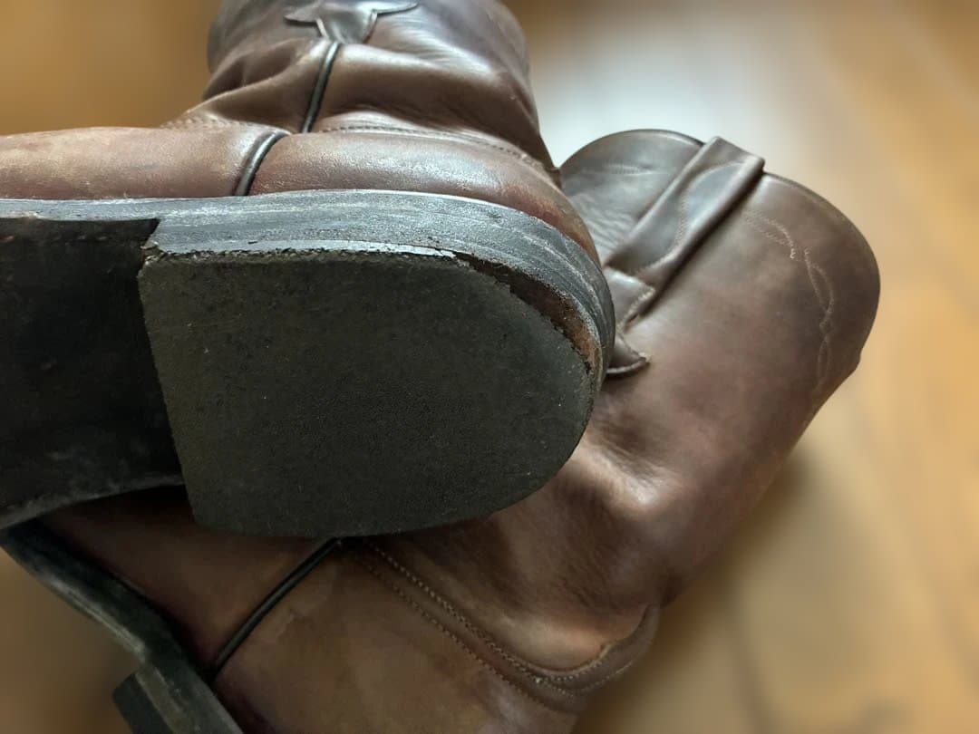 ルケーシー ウエスタンブーツ【訳アリ】 - メルカリ