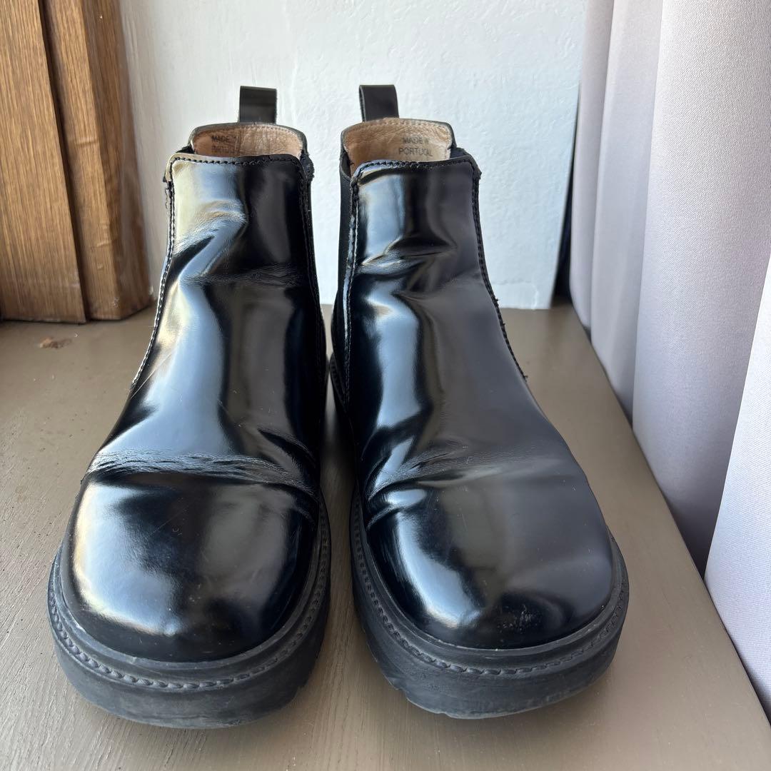 ビルケンシュトック】サイドゴアブーツ スタロン 37 ブラック レザー