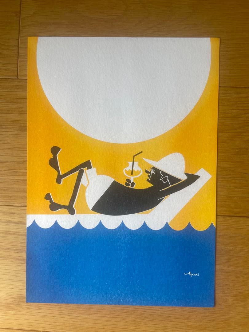 希少　花井祐介　ポスター　a4 hanai yusuke greenroom 花井祐介 ポスター greenroom hanai yusuke 額付き - メルカリ