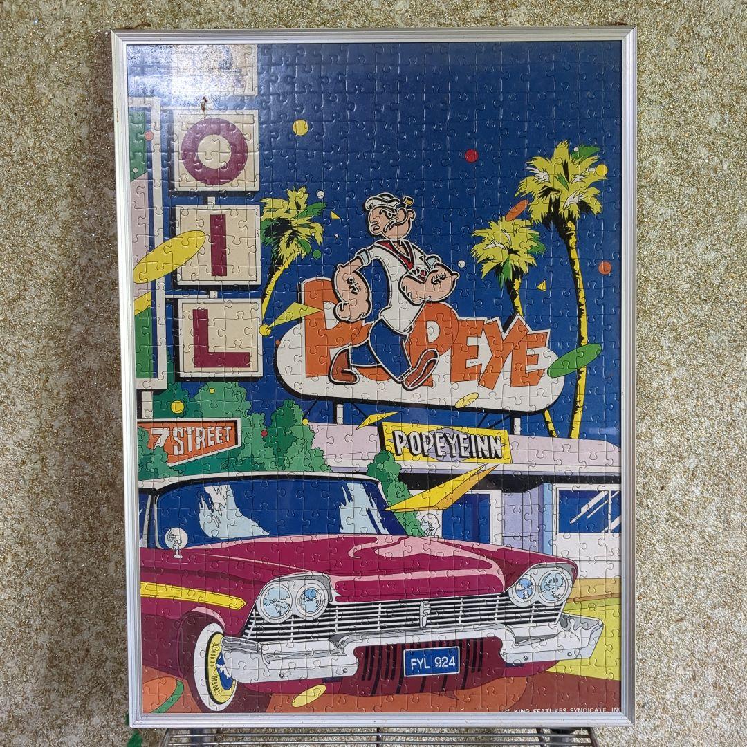 ポパイ ジグソーパズル フレーム付き ポパイ ジグソーパズル フレーム付きAmazon | F1020 (50 × 70 cm