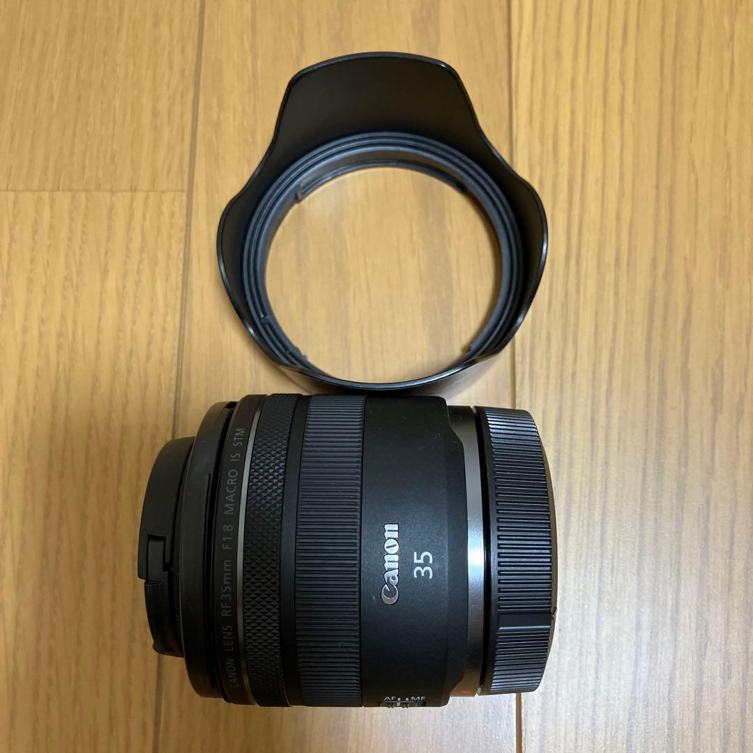 RF35 MACRO IS STM レンズフード、保護レンズ付き レビュー】RF35mm F1.8 MACRO IS STM＋非純正メタルレンズフード