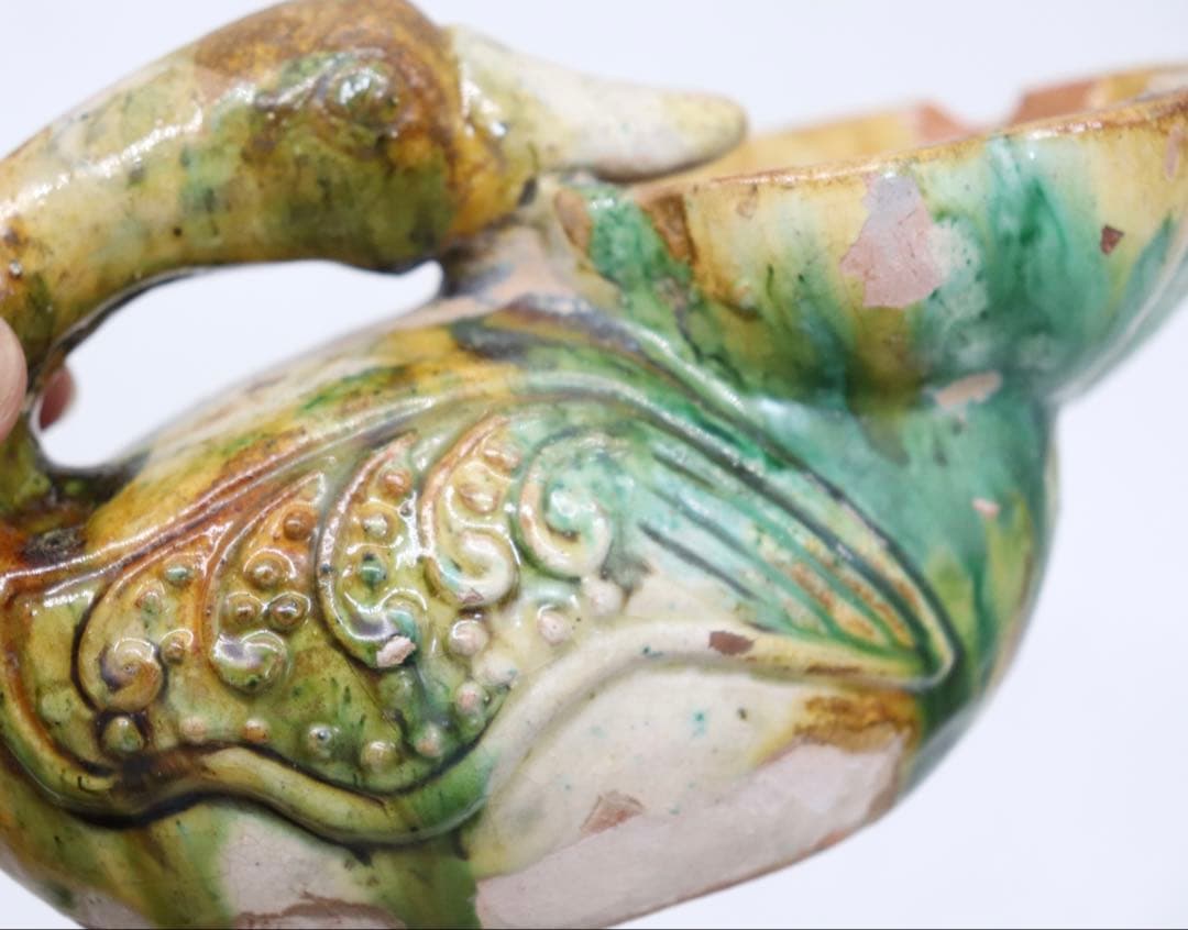 中国 唐三彩 鴨 送料込み250830 - メルカリ