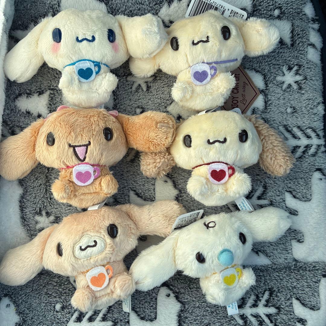 シナモロール カフェカラーマスコット カプチーノ モカ シフォン ミルク シナモロール カフェカラーマスコット プライズの商品詳細 | キャラ広場