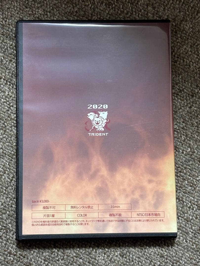 【廃盤】TRIDENT DVD＆ブックレット＆フォト
