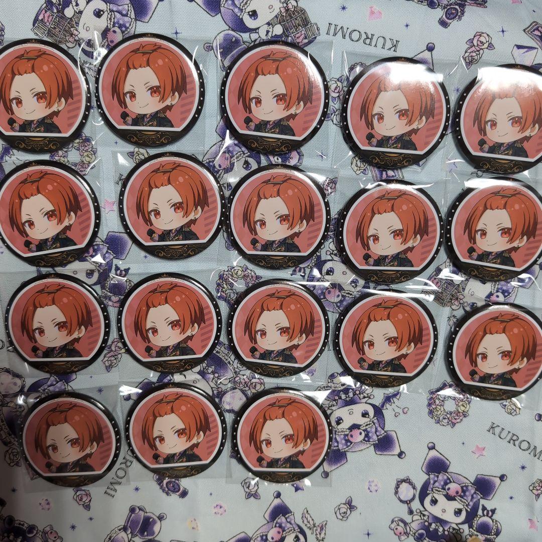 りうら いれいす もふめいと（ぜったいてきしんじゃ！ ） 缶バッジ 赤組