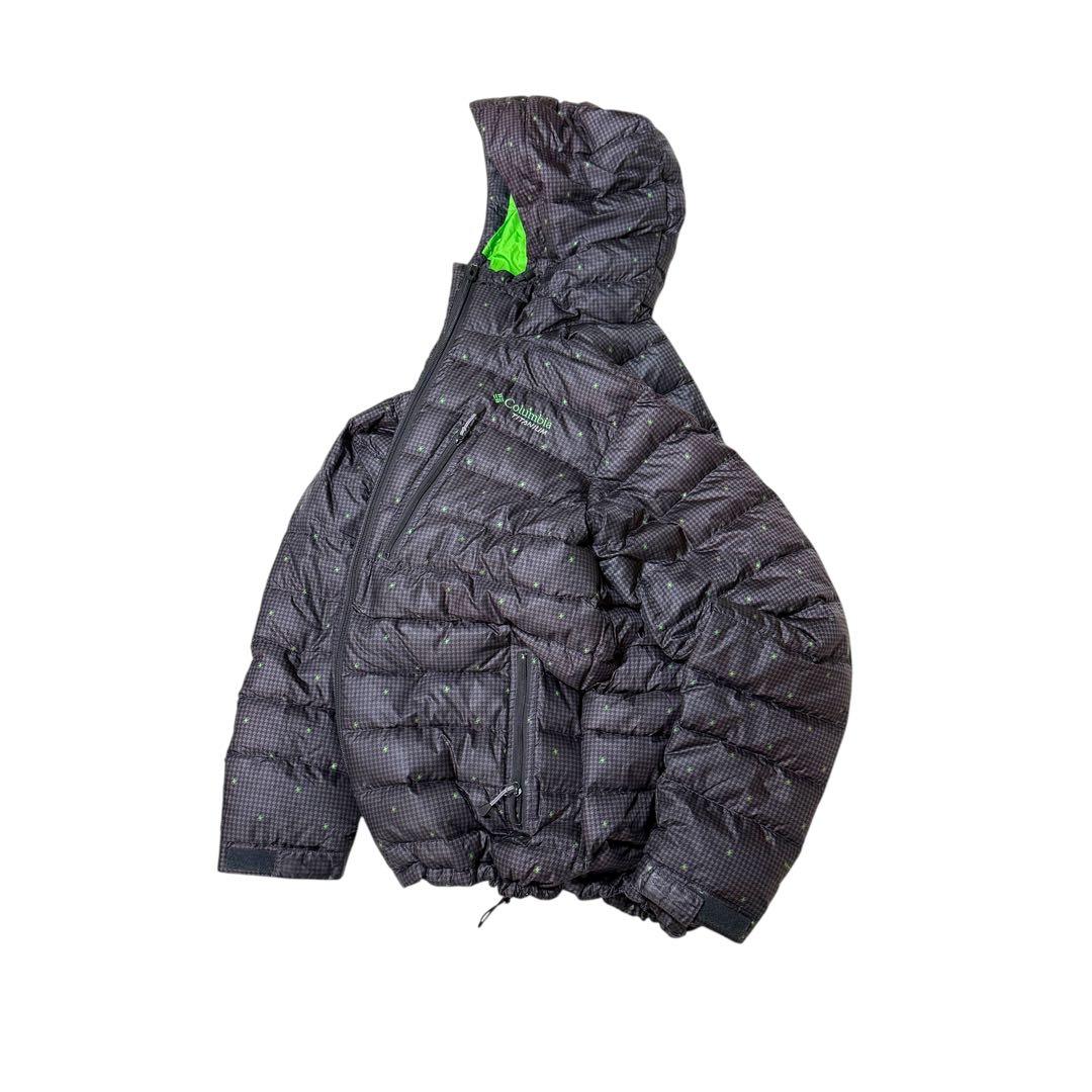 希少カラー Columbia アルパインダウンパーカ クレイターレイク