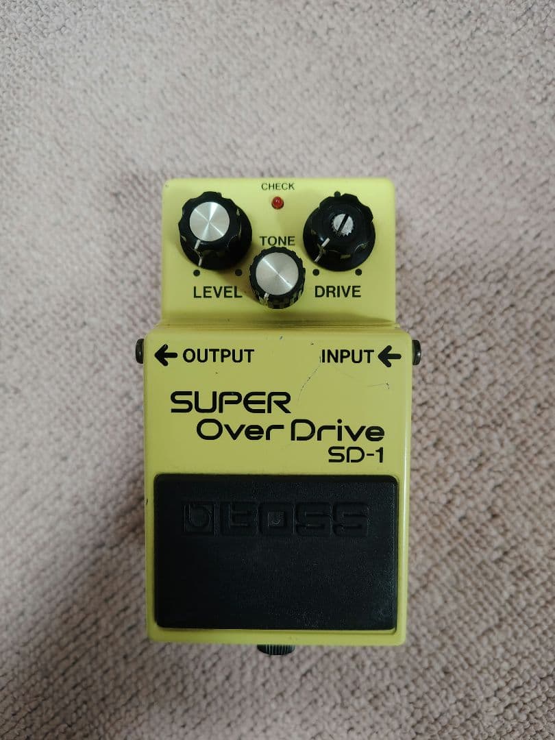 BOSS SUPER Over Drive SD-1 日本製 日本製】BOSS SUPER Over Drive SD-1