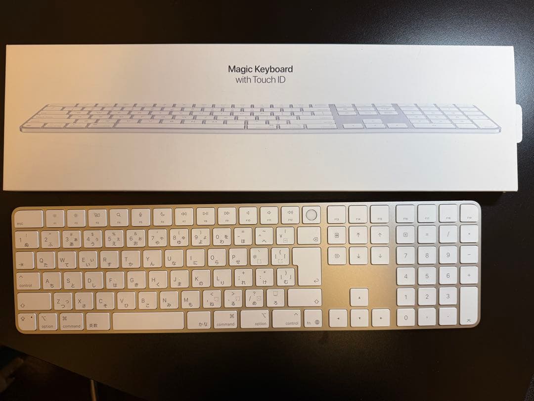 キーボード Magic Keyboard with Touch ID Apple、USB-C充電方式に変更した「Touch ID搭載Magic Keyboard