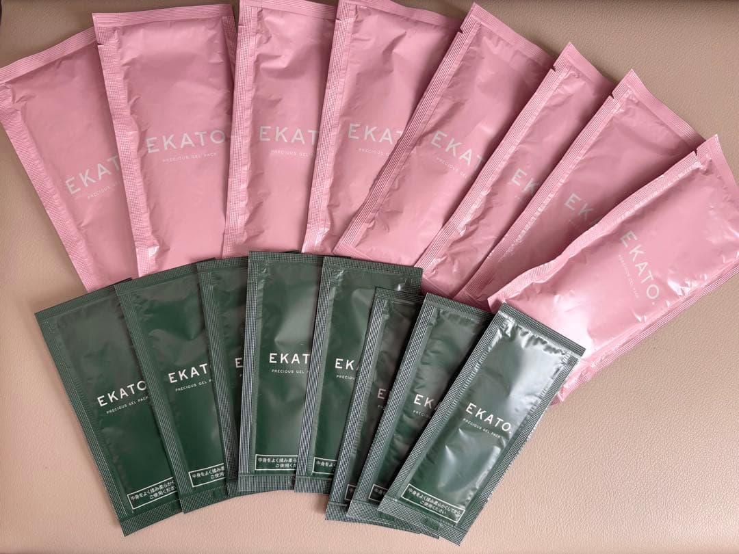 EKATO. プレシャスジェルパック炭酸8回分 PRECIOUS GEL PACK STARTER KIT – EKATO.