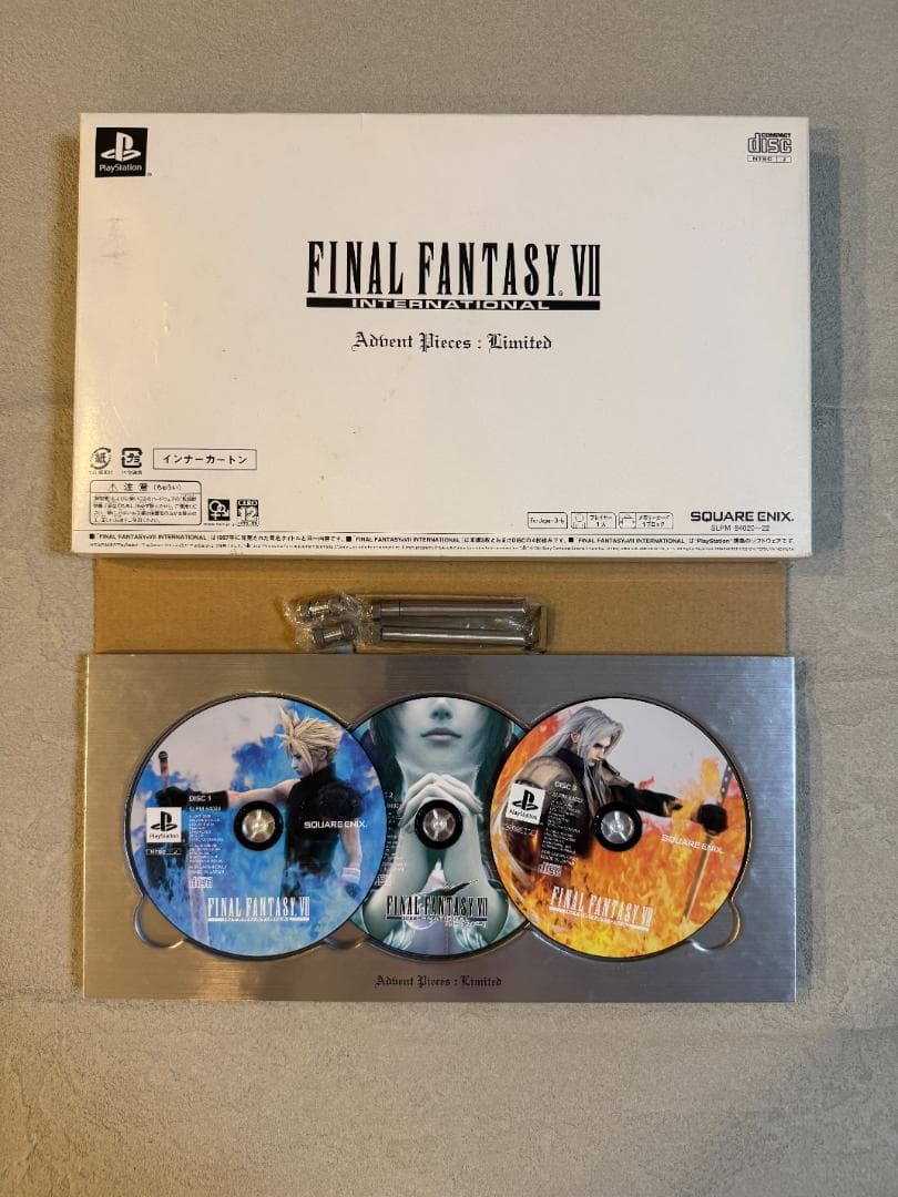 未使用】FF7 Advent Pieces: Limited 限定仕様 - メルカリ