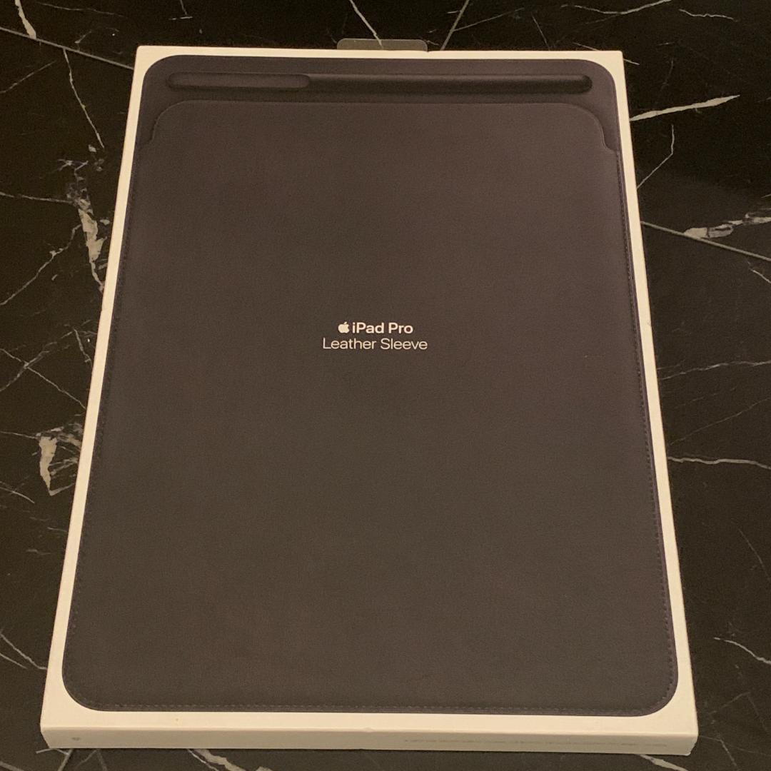 純正品 iPad Pro 10.5 レザースリーブ ブラック MPU62FE/A Apple 10.5インチiPad Pro用 レザースリーブ MPU62FE/A [ブラック