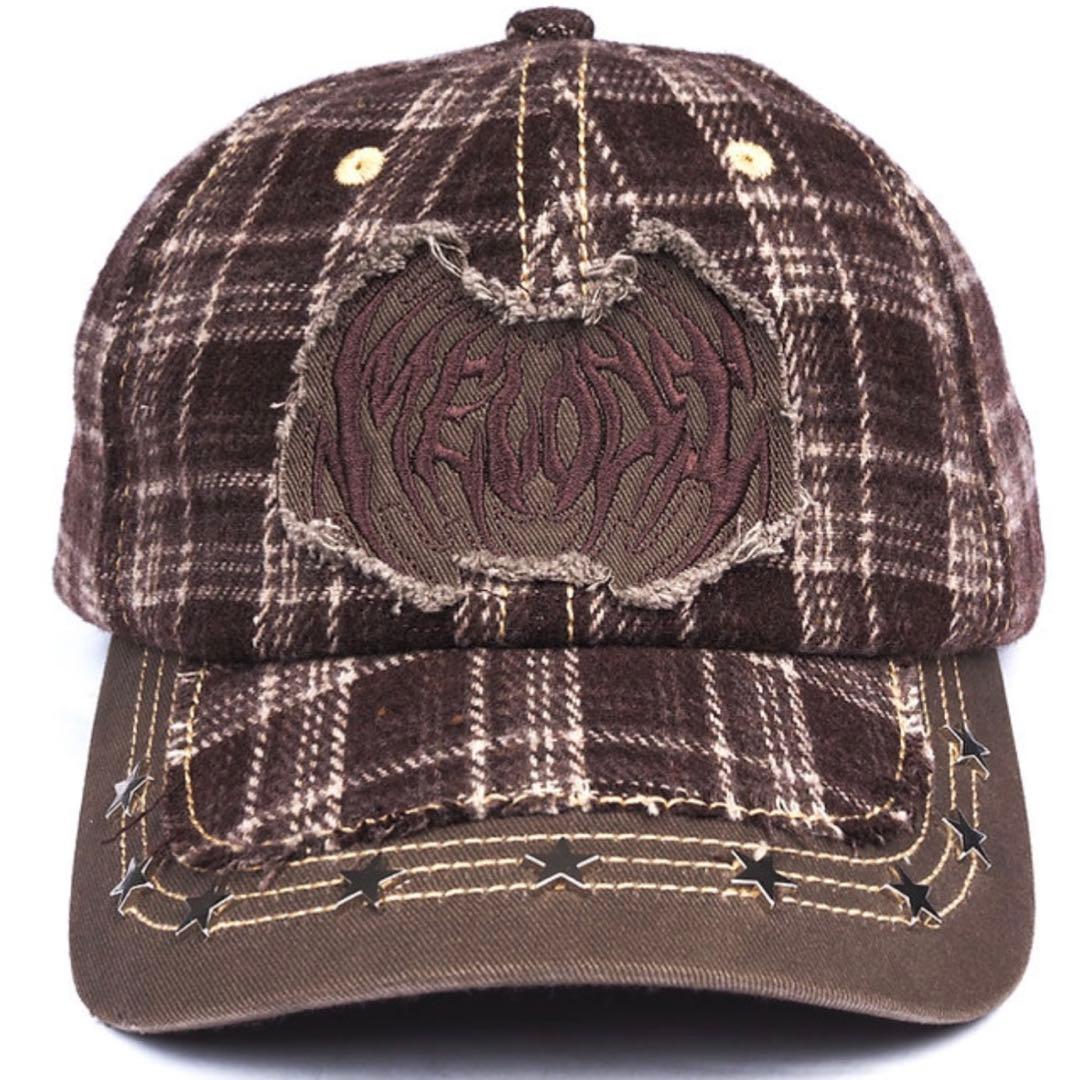 EC Melodi / Plaid Star Studded キャップ EC Melodi / Plaid Star Studded キャップ - メルカリ