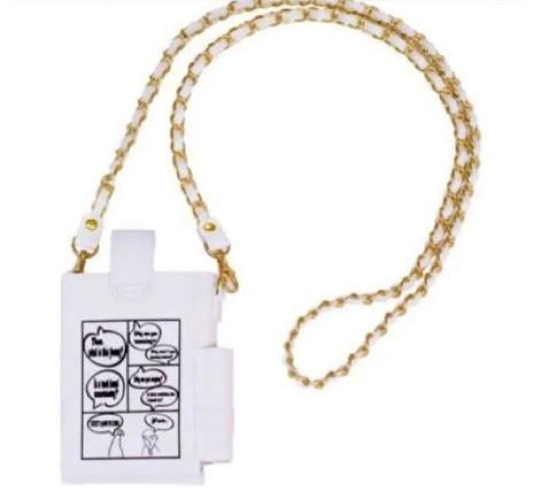 ・HOI × TAKUYA∞ “KIGOU” Chain Pouch(ホワイト)
