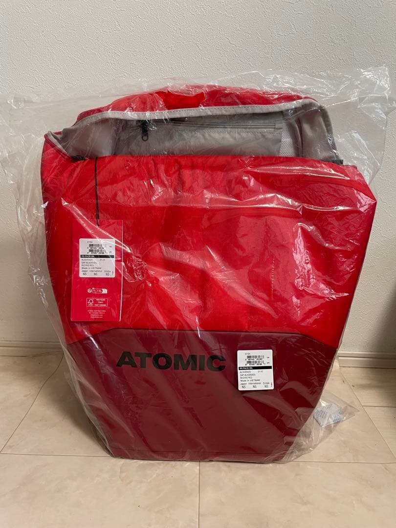 ATOMIC スノーボードバッグ レッド 未使用　50L ATOMIC（アトミック） バッグ・ケース 2台用 メンズ レディース 2025