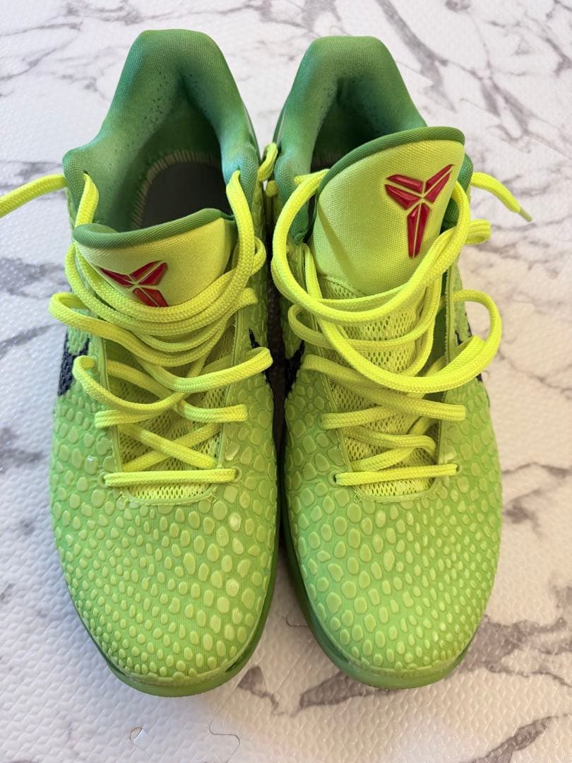 【中古品】NIKE KOBE 6 PROTRO \"GRINCH\" 28.5cm