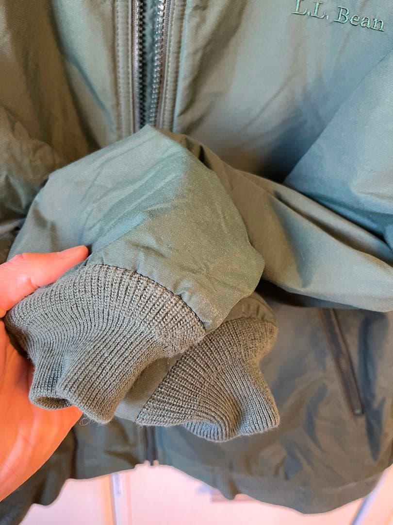 L.L.Bean ナイロンジャケット M オリーブグリーン